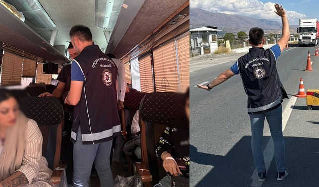 Erzincan’da Düzensiz Göç Denetimi Yapıldı