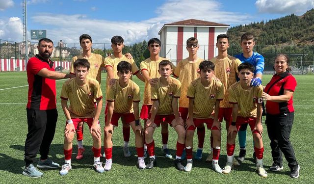 Erzincanspor U15 Takımı Gelişim Ligine Galibiyetle Başladı