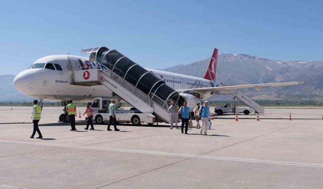 Eylül Ayında Erzincan Yıldırım Akbulut Havalimanı’nda 49 Bin 906 Yolcuya Hizmet Verildi