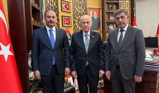 MHP Genel Başkanı Devlet Bahçeli’ye Ziyaret