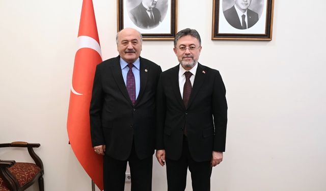 Milletvekili Karaman Bakan Yumaklı İle Projeleri Görüştü