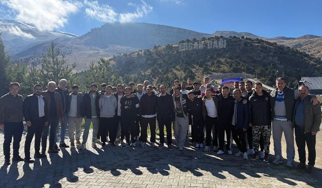 24 Erzincansporda Ergan Dağında Moral Buluşması