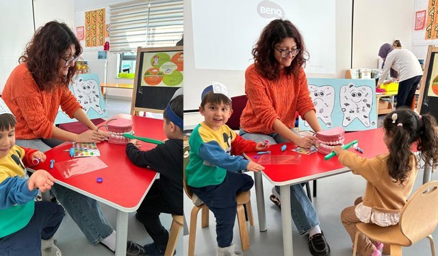 Refahiye’de Miniklere Hijyen Eğitimi Verildi