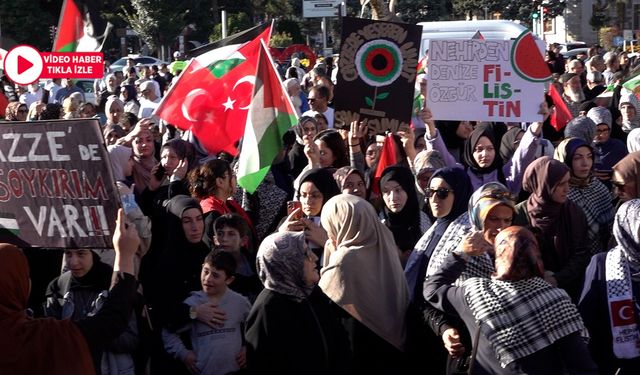Sumud Filosuna Saldırı Erzincan’da Protesto Edildi