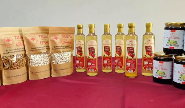 Erzincan’ın Yerli ve Doğal Ürünleri İlk Kez Paketli Olarak Satışta