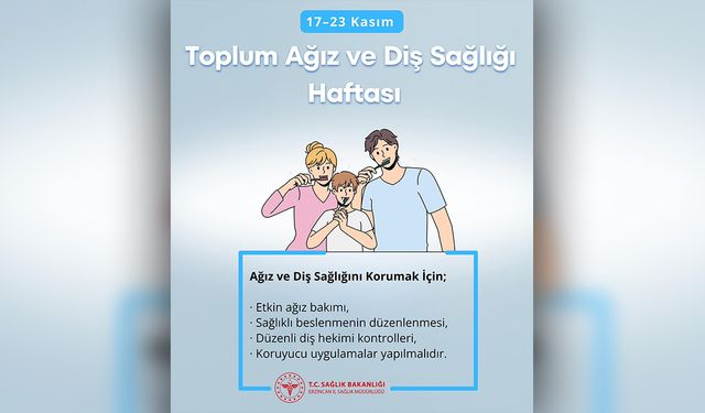 Ağız ve Diş Sağlığı Haftasında Önemli Uyarılar