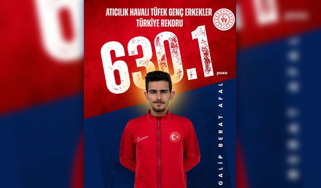 Galip Berat Afal’dan Dünya Şampiyonasında Rekor Başarı!