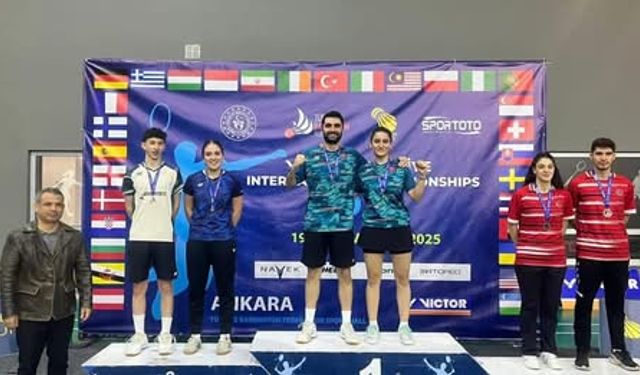 Erzincanlı Badmintonculardan 3 Altın, 2 Bronz Madalya
