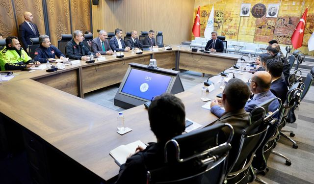 Kış Mevsimi Trafik Tedbirleri Görüşüldü