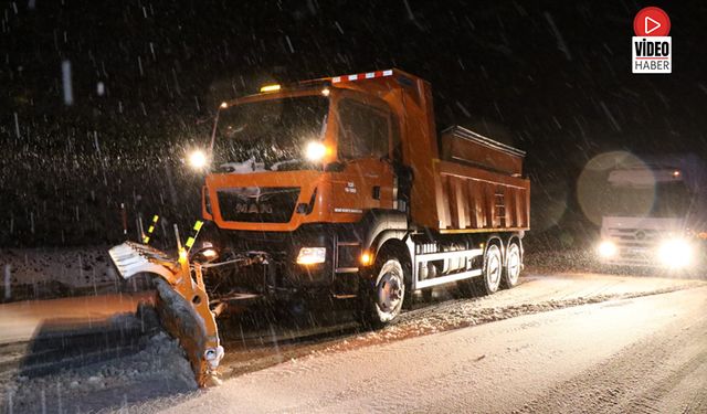 Erzincan’ın Yüksek Kesimlerinde Kar Yağışı Etkili Oldu