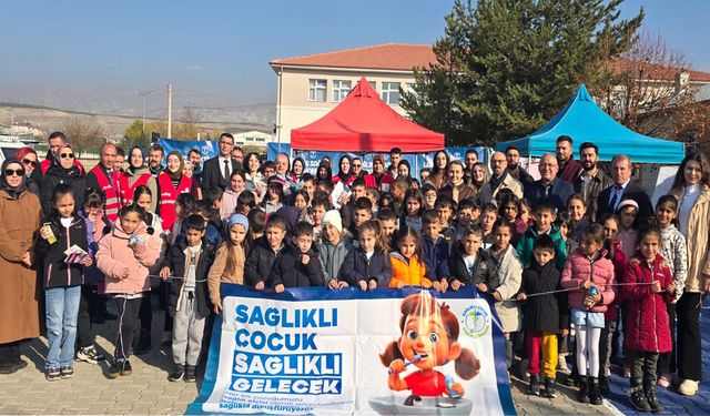 Erzincan’da Miniklere Sağlıklı Yaşam Eğitimi