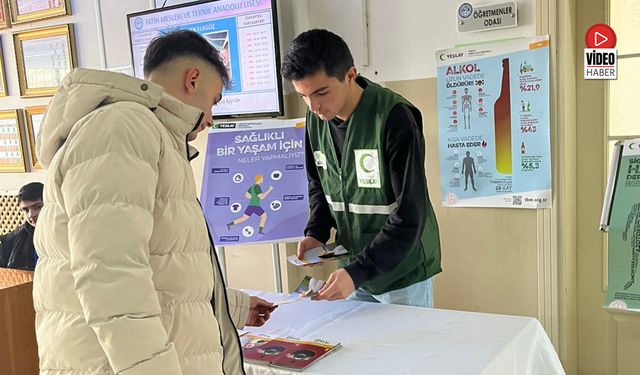 Öğrencilerden KOAH ve Bağımlılığa Karşı Anlamlı Mesaj