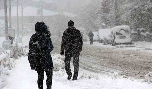 Meteorolojiden Erzincan İçin Kuvvetli Kar Uyarısı