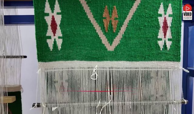 ERMEK’te Cengerli Kilim Kursuna Yoğun İlgi