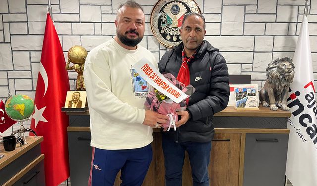 Forza 24 Taraftar Grubundan Ajans Erzincan’a Ziyaret