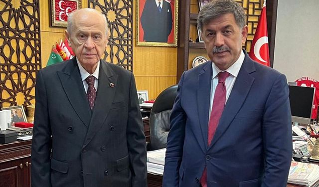 Başkan Aksun Dr. Devlet Bahçeli’nin Doğum Gününü Kutladı