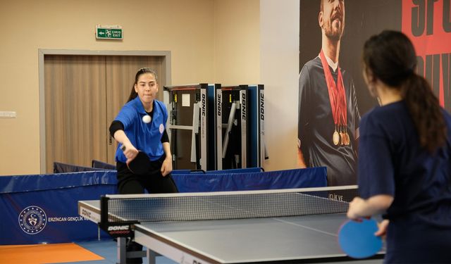 Erzincan GSB Yurtları Arası YurtLig Masa Tenisi İl Birinciliği Sona Erdi