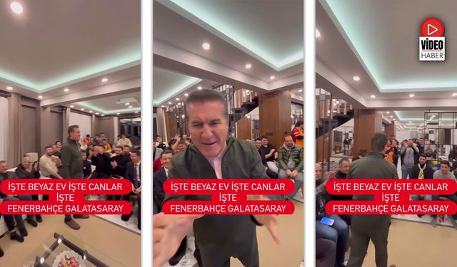 Milletvekili Sarıgül Beyaz Evde GS ve FB’li Taraftarları Buluşturdu