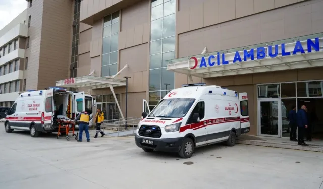 Çağlayan Yolunda Trafik Kazası