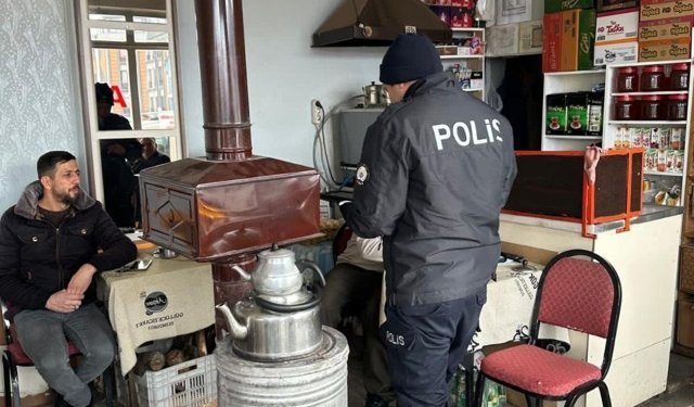 Tercan'da Huzurlu Sokaklar Uygulaması Gerçekleştirildi