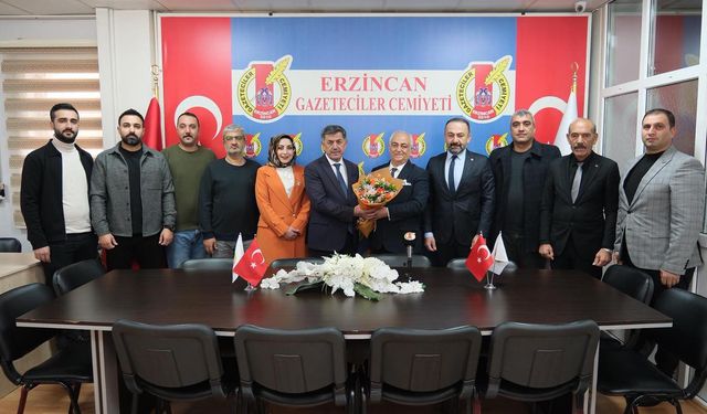 Başkan Aksun’dan Gazeteciler Günü Ziyareti