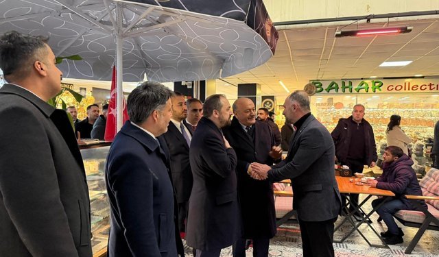 Acar, Esnaf Ziyaretlerinde Bulundu