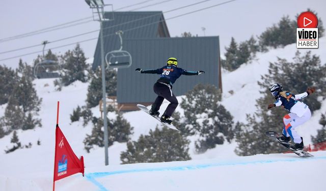 Snowboard Cross Avrupa Kupası  Devam Ediyor