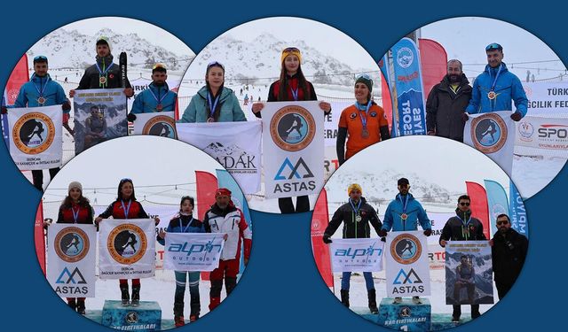 Dağ Kayağında Türkiye Zirvesi Erzincan’ın