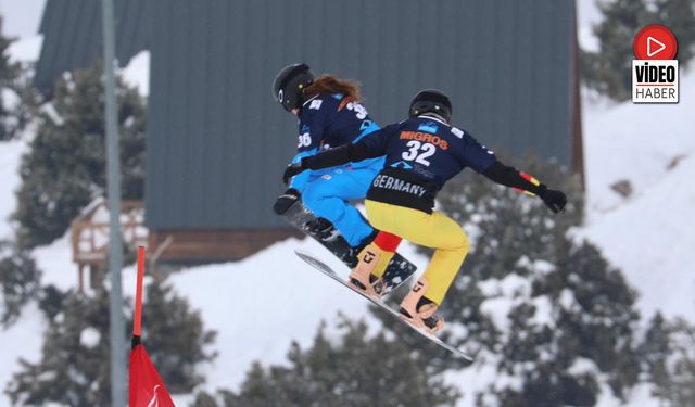 Snowboard'un Yıldızları Ergan Dağı'nda Buluştu