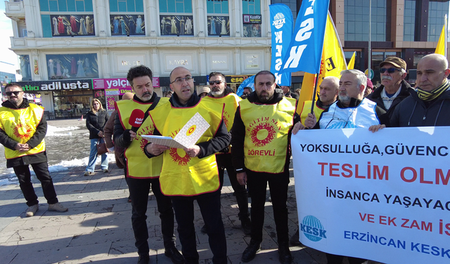 KESK Birleşenleri; Geçinemiyoruz, Emeğimizin Karşılığını İstiyoruz!