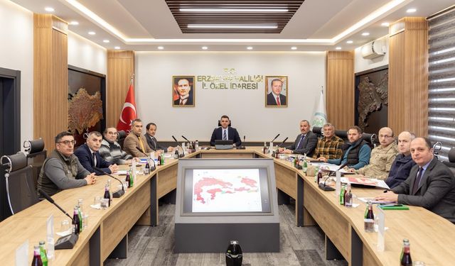 Erzincan'da İl Av Komisyonu Toplandı