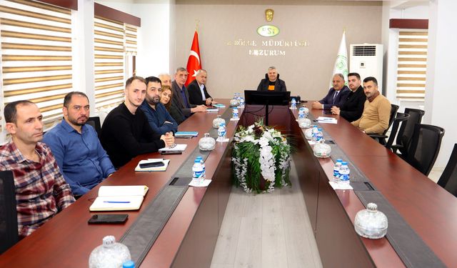 DSİ 8. Bölge Müdürlüğü'nde Sulama Değerlendirme Toplantısı