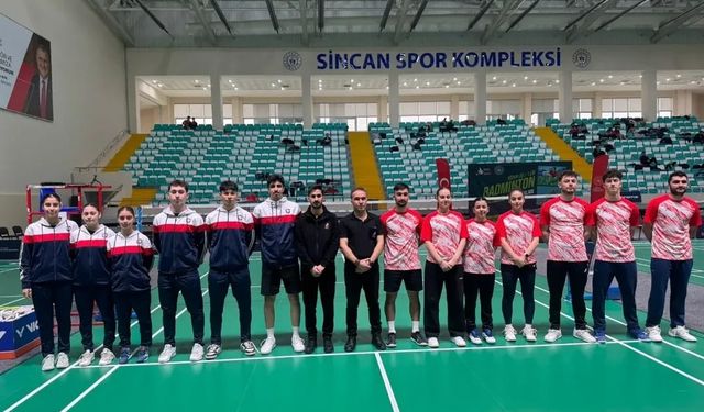 Badminton Lig Takımlarımız Ankara'da Fırtına Gibi Esti