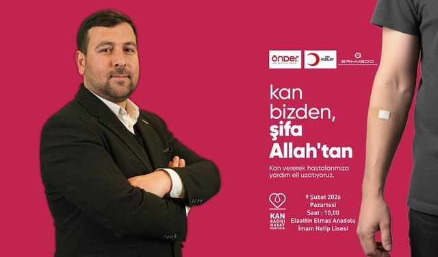 ERİHMEDD’ten Kan Bağışı Çağrısı