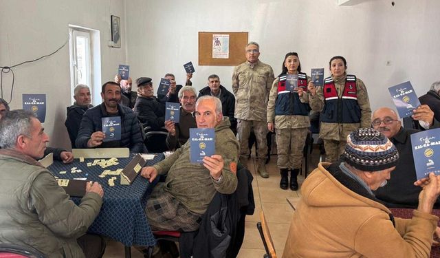 Erzincan Jandarması’ndan Önleyici Bilgilendirme Faaliyeti