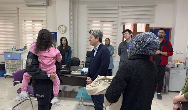 Kaymakam Arıkan’dan İlçe Hastanesine Ziyaret