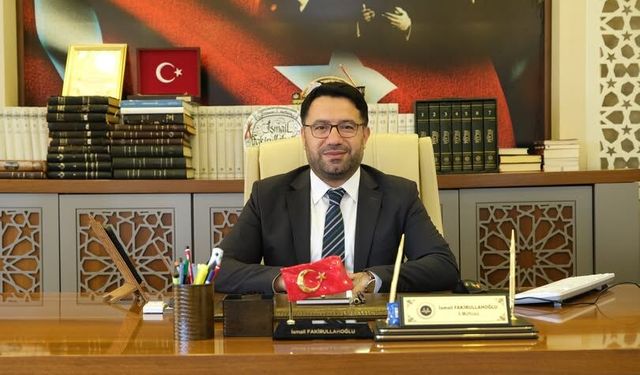 İl Müftüsü İsmail Fakirullahoğlu’ndan Teşekkür Mesajı