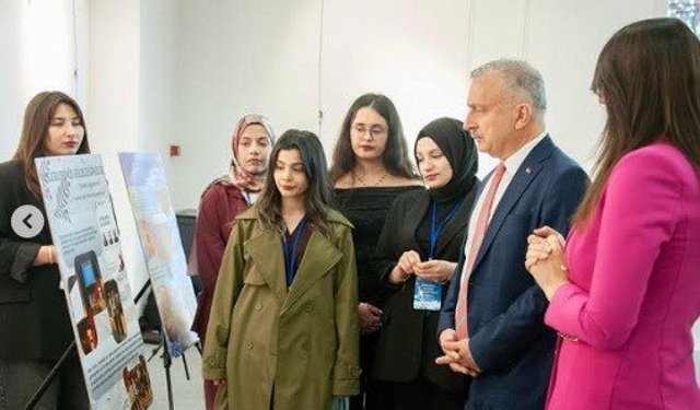 EBYÜ'de 'Emekten Topluma' Sergisi Açıldı