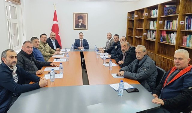 Kemaliye'de Turizm Sezonu Öncesi Koordinasyon Toplantısı Yapıldı