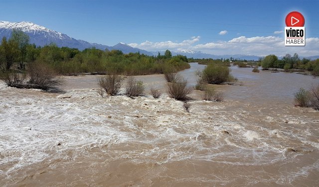 Doğu'da Kar Suları Nehirleri Coşturdu, Barajlar Doldu