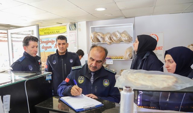 Zabıta Müdürlüğü Fırınları Denetledi