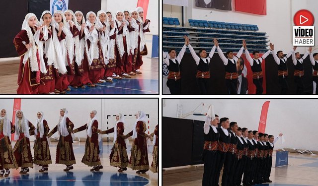 Erzincan’da Halk Oyunları Coşkusu