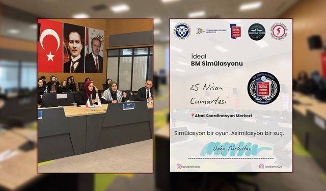 İdeal Hukuk Kulübü’nden Dikkat Çeken BM Simülasyonu Etkinliği