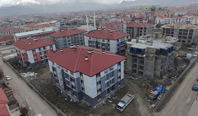 Erzincan’da Rezerv Yapı Alanı Projesinde Çalışmalar Devam Ediyor