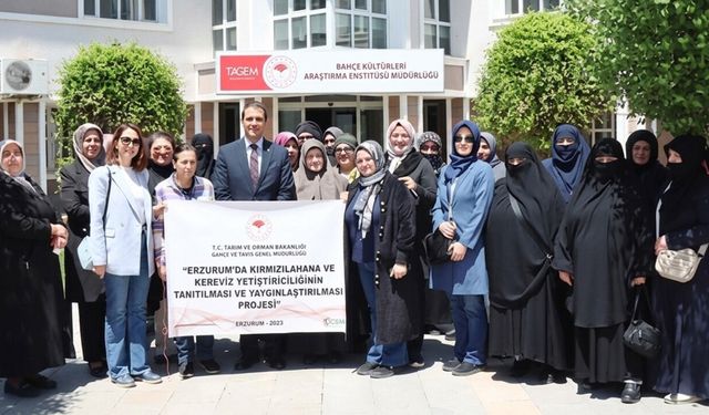 Erzurumlu Kadın Çiftçilerden Erzincan’a Teknik İnceleme Gezisi