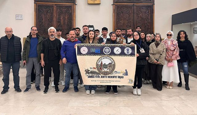 Erzincanlı Gençler Tarih ve Medeniyet Yolculuğunda Buluştu