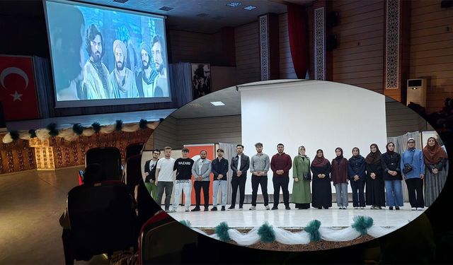 Erzincan Müftülüğünden Gençlere Manevi Sinema Etkinliği