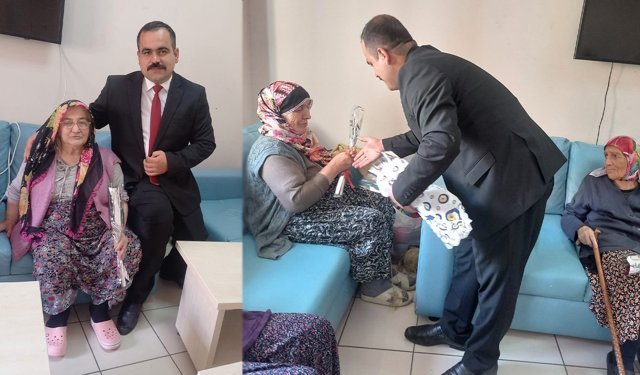 Muhtar Osman Toprak’tan Anneler Günü’nde Huzurevi Ziyareti