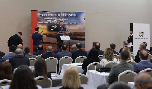 TMO Hasat Öncesi Koordinasyon Toplantısı Erzincan'da Yapıldı
