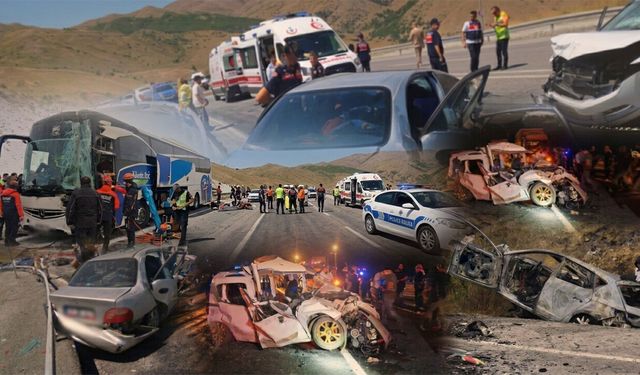 Erzincan'da Trafik Kazalarının Acı Karnesi